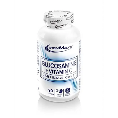 IronMaxx Glucosamine + Vitamin C 90 Tabletten Dose - Sport-Knight - SupGesund - AT, CH, DE, Gelenke, Gesundheit - Hergestellt in Europa