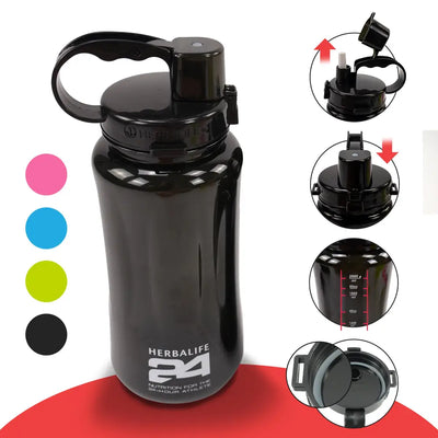 Wasserflasche/Shaker Big-Size 1000/2000ml mit Skalierung verstärkter Dichtungsring - Sport-Knight - Flaschen - Extra-Equipment, SK2,