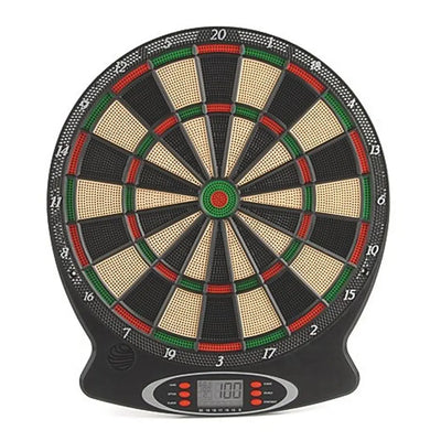 Elektronische Dartscheibe Deluxe mit Dartpfeilen Soundeffekte viele Spielmodi - Sport - Knight - Dartscheiben - Dart, hochpreisig, sk2,