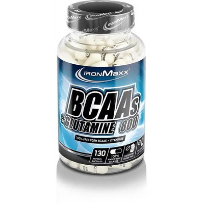 IronMaxx BCAAs + Glutamin 800 130 Kapseln - Sport - Knight - SupRegeneration - Aminosäuren, IronMaxx, Regeneration, sk2, Trust