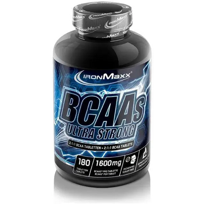 IronMaxx BCAAs Ultra Strong 180 Tabletten - Sport - Knight - SupRegeneration - Aminosäuren, IronMaxx, Regeneration, sk2, Trust