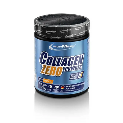 IronMaxx Collagen Powder Zero 250 g Dose - Sport - Knight - SupGesund - Gelenke, Gesundheit, IronMaxx, Regeneration, sk2 - Hergestellt