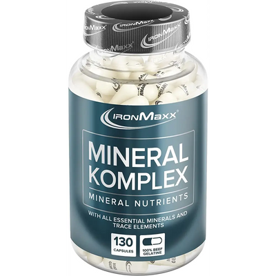 IronMaxx Mineralkomplex 130 Kapseln Dose - Sport - Knight - SupGesund - Bestseller, Gesundheit, Immunsystem, IronMaxx, SK2 - Hergestellt