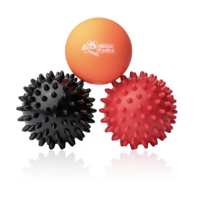 Massageball - Set Akupressur Tiefengewebsmassage - Sport - Knight - Massagerollen - Massagerolle, Schonen/Entspannen, SK2, Trust