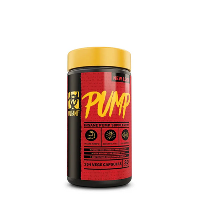 Mutant Pump 154 Kapseln - Sport - Knight - SupBooster - All - in - one, Booster, Muskelaufbau, Mutant, Protein - Hergestellt in Europa