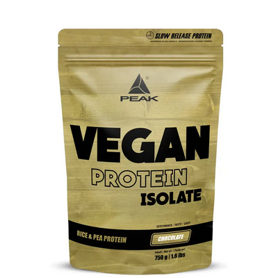 Peak Vegan Protein Isolate 750 G Beutel - Sport - Knight - SupAufbau - Muskelaufbau, Peak, Protein, SK2 - Hergestellt in Europa - Schneller