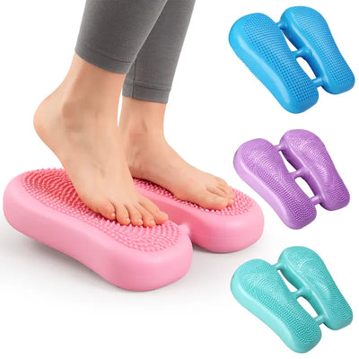 Fußmassage Stepper Set für aufblasbare Balance, vielseitiger Trainingspartner, Fitness optimieren