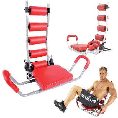 Abdominaltrainer mit drehbarem Sitz, ergonomisches Design, für schlanke Taille