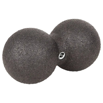 Texturierter schwarzer Peanut-Massageball Blackroll Fasziendoppelball für punktuelle Massage