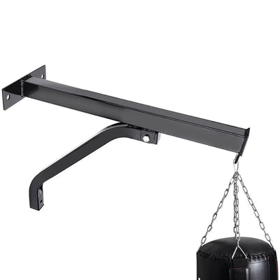 Schwarze Wand- oder Deckenhalterung für Boxsäcke bis 300 kg, stabile Aufhängung für Zuhause und Studio