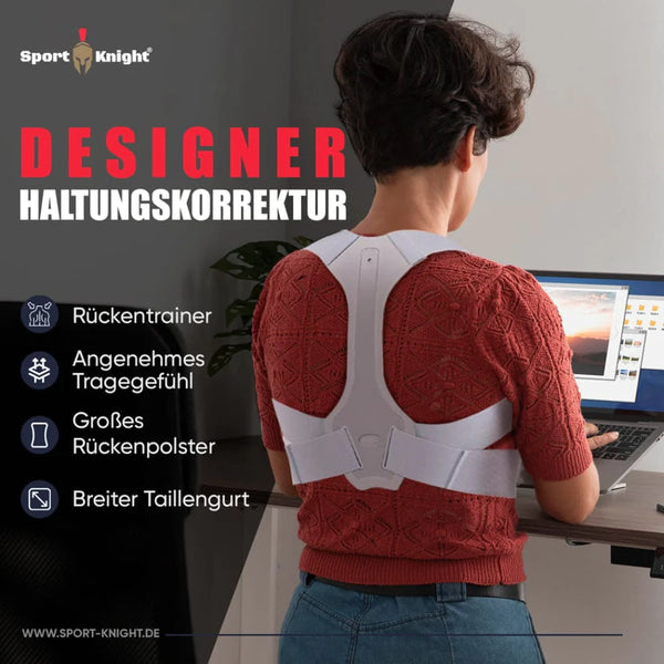 Designer Haltungskorrektur Rückenstabilisierung für selbstbewussteres Auftreten und jeglichen Rückenschmerzen