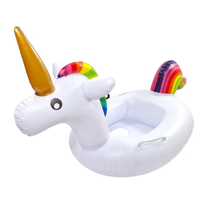 Inflatable unicorn pool float für Baby Pool und Einhorn Baby, perfekt für Kinder 1-3 Jahre