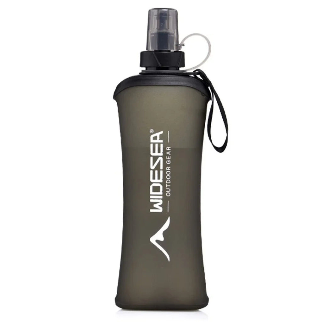 Faltbare Wasserflasche 500 ml aus antibakteriellem TPU – Sport-Knight®