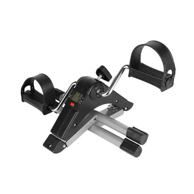 Faltbarer Mini Heimtrainer mit LCD-Anzeige, Compact Pedal Trainer für Muskelkraft