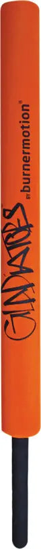 Orange Foam Baton mit schwarzem Griff, Gladiator Bat, für ultimatives Actionspiel
