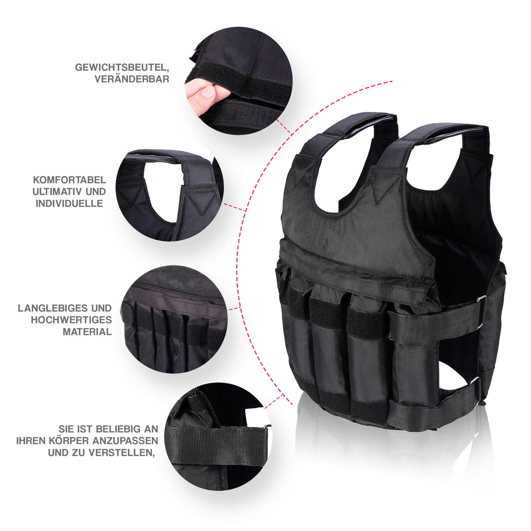 MiR 3x Gewichte Aus Eisen Für Gewichtswesten – Je 1,44 Kg, Kompatibel Mit MIR Westen, Shorts & Gürteln