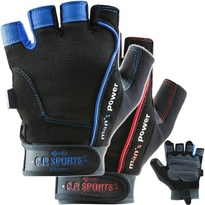 Grip Trainingshandschuh mit gepolsterten Handinnenflächen und Handgelenkstütze für regelmäßiges training