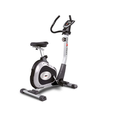 Stationärfahrrad für intensives Training, Heimtrainer-Fahrrad mit Leder-Gelsattel und verstärkten Pedalen