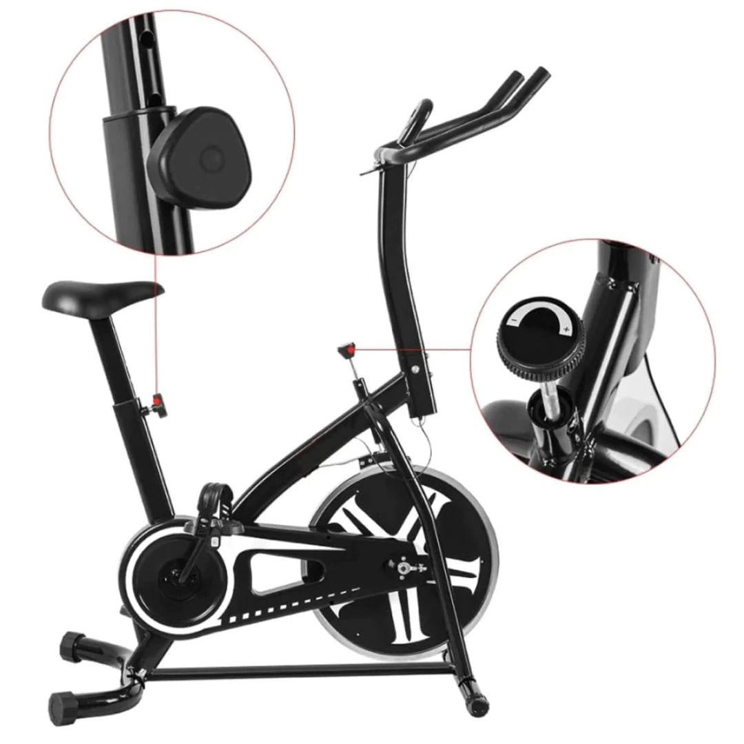 Hochleistungs Heimtrainer Indoor Bike mit Display und Halterung – Sport-Knight®