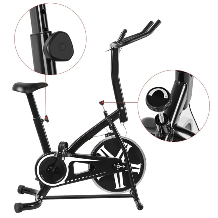 Hochleistungs Heimtrainer Indoor Bike mit Display und Halterung – Sport-Knight®