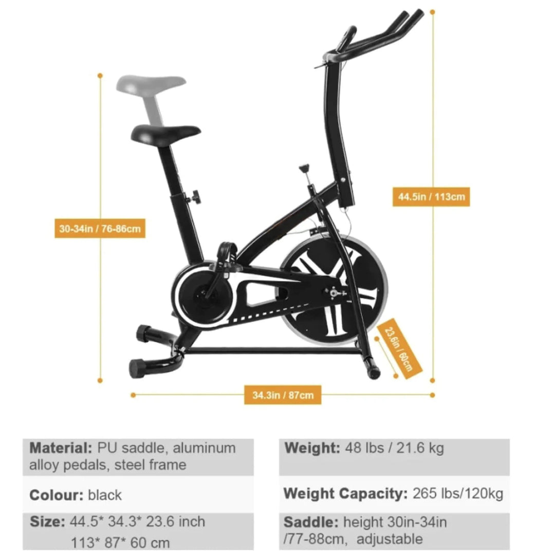 sitz heimtrainer fahrrad Hochleistungs Heimtrainer Indoor Bike mit Display und Halterung – Sport-Knight®