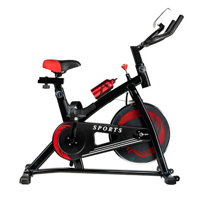Black und rot Hochleistungs-Indoor-Cardio Heimtrainer Speed-Bike mit ergonomischem Design