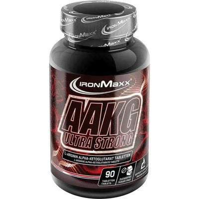 IronMaxx AAKG Ultra Strong Flasche mit Arginin Alpha-Ketoglutarat Pump Booster AAKG