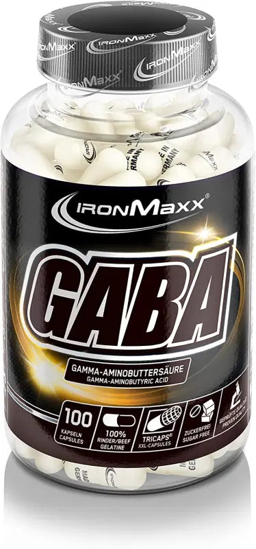 IronMaxx Gaba Kapseln Dose mit körpereigener Aminosäure für mehr Entspannung