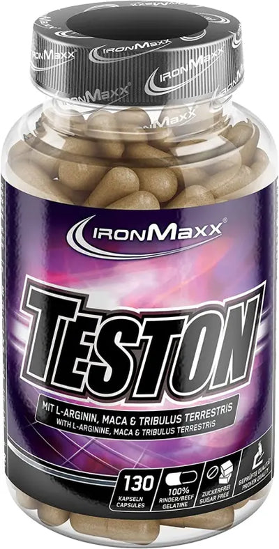 IronMaxx Teston Kapseln mit Tribulus Terrestris Extrakt für Muskelaufbau und intensive Trainingsphasen