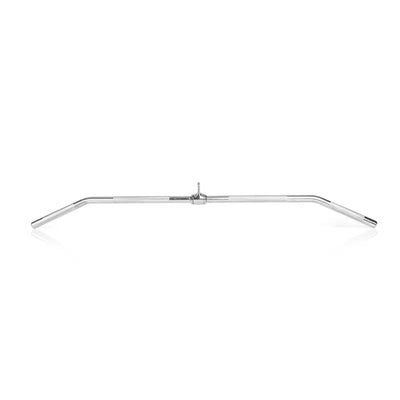 Chrome Lat Pulldown Bar mit ergonomischer griffiger Griffform, 120cm breit, vielseitiger latzugstange