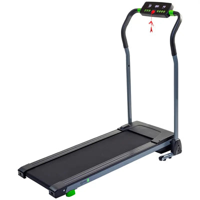 Kompaktes Laufband mit LED-Monitor, ideal für effektives Ausdauertraining zuhause