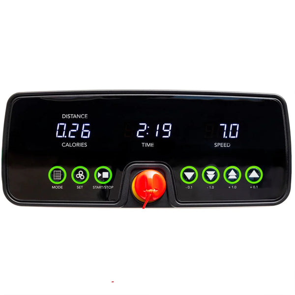 Treadmill Konsole mit digitalem Display und Steuerung für effektives Ausdauertraining zuhause