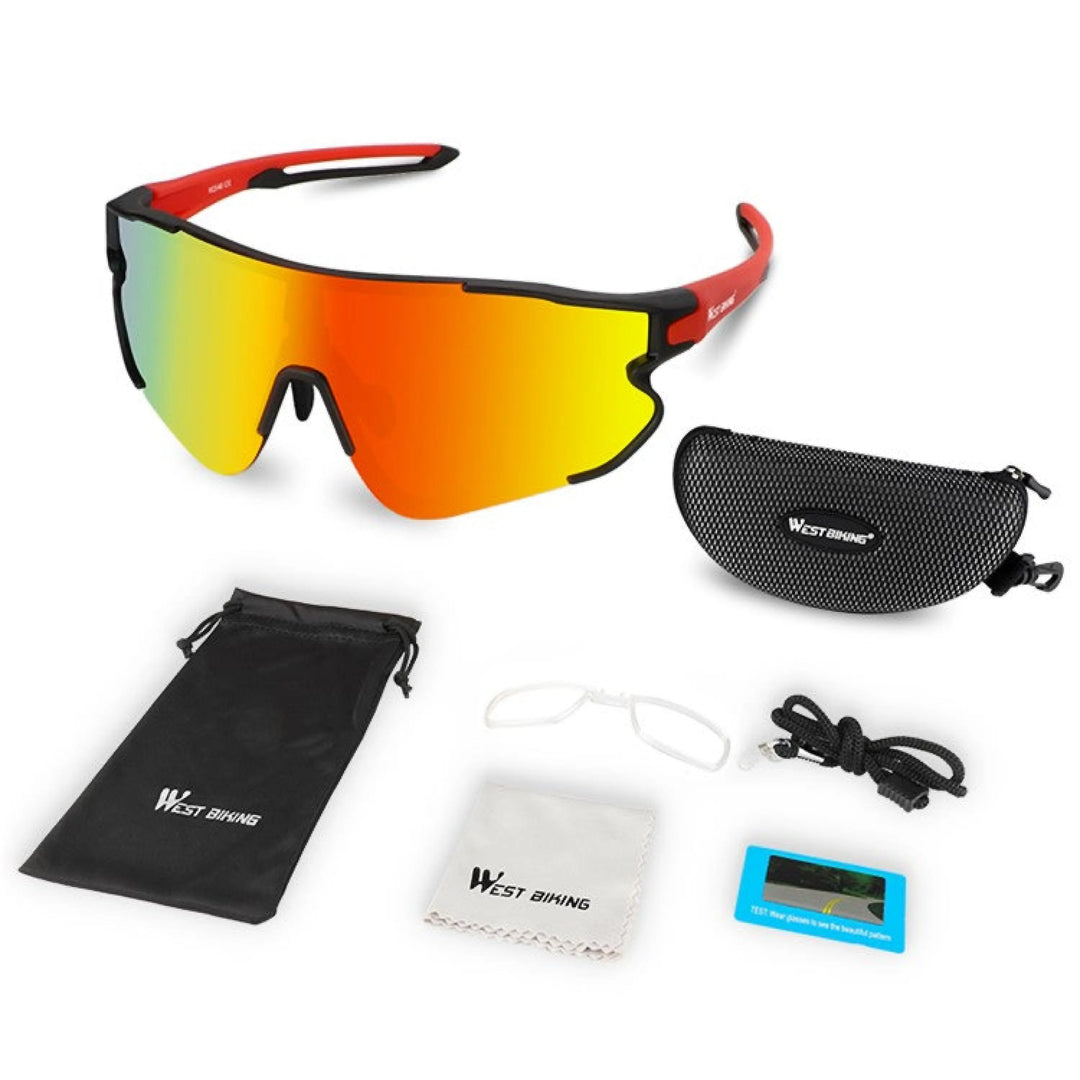 polarisierte sport sonnenbrille herren Outdoor Sport Sonnenbrille Herren Damen – Polarisierte Sportbrille für Laufen, Radfahren, Angeln, UV-Schutz, beschlagfrei, leicht