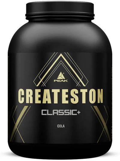 Schwarzer Proteinpulver-Behälter Peak Createston Classic mit spezielle Kreatin-Matrix