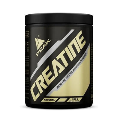 Schwarzer Creatin Pulver Peak Creatine Monohydrate 500 G Dose ultrarein getestet