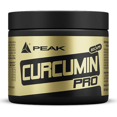 Black und Gold Curcumin Pro Behälter mit hochbioverfügbare Curcumin Formel, Kurkuma Extrakt und Synergiesubstrat Cholin