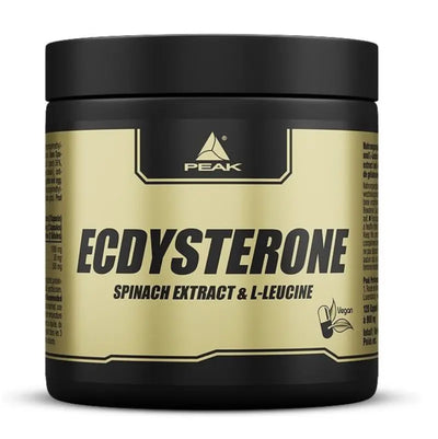 Peak Ecdysterone Kapsel inkl pflanzliche sterol ecdysteron in gold-schwarzem Dose
