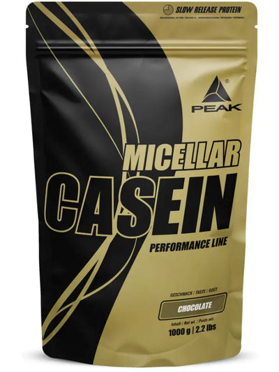 Peak Micellar Casein Proteinpulver 1000g Beutel mit biologischer Wertigkeit und normalen Amiosäurespektrum