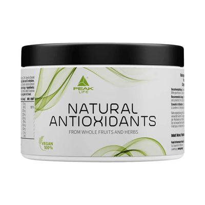 Container für Peak Natural Antioxidants mit ausgewählten Inhaltsstoffen und optimaler Bioverfügbarkeit