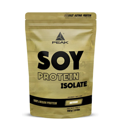 Bag of Peak Soja Protein Isolat, hochwertiges protein ohne gentechnik Peak Soja 750 G