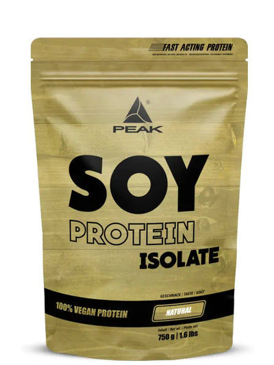 Bag of Peak Soja Protein Isolat, hochwertiges protein ohne gentechnik Peak Soja 750 G