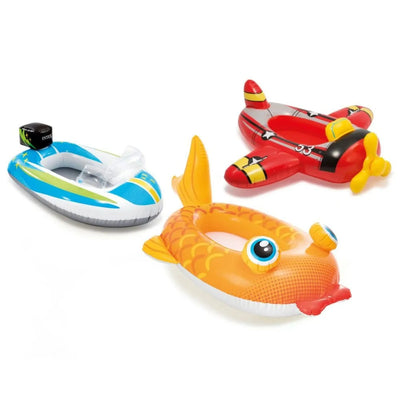 Inflatable pool floats für das Premium Kinder Schlauchboot mit Reparaturkit für riesigen Wasserspaß