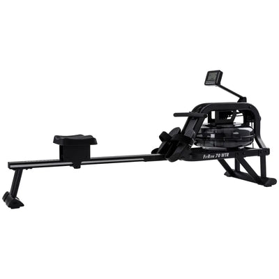 Black Water Rowing Machine mit LCD, 8-Stufen Wasserwiderstand, für beliebte Indoor Fitnessübungen