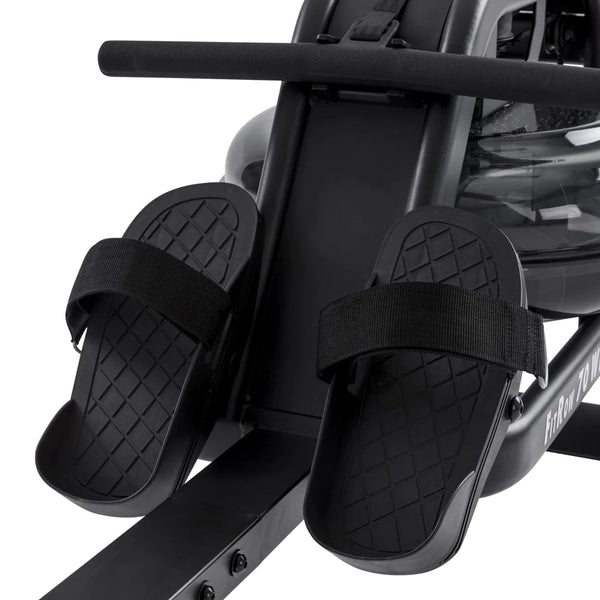 Blacke Rudergerät Fußstützen mit Riemen für beliebteste Indoor Fitnessübungen