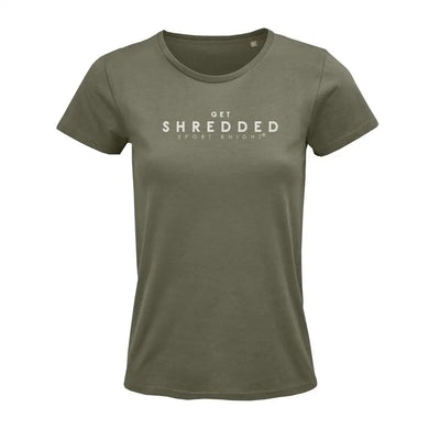 Sport - Knight® Damen Fitness T - Shirt ’Get Shredded’ Organisch Classic - Sport - Knight - womenorganicclassic - sk2, Trust, Women,