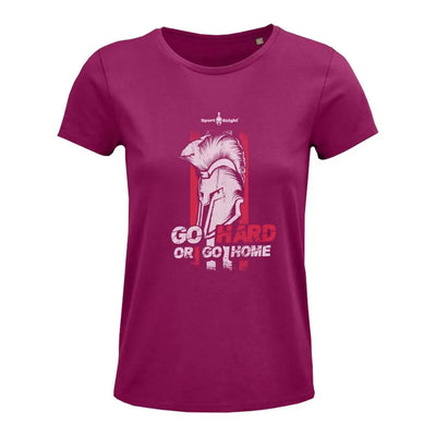 Sport - Knight® Damen Fitness T - Shirt ’Go Hard or Go Home’ Organisch Classic - Sport - Knight - womenorganicclassic - sk2, Trust,