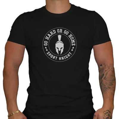 Sport - Knight® Herren Fitness T - Shirt ’Go Hard or Go Home’ - Sport - Knight - MenSlimFit - Men, MenSlimfit, sk2, Trust