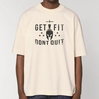 Sport - Knight® Herren Oversize T - Shirt ’Get Fit Dont Quit’ - Sport - Knight - MenOversize - Men, MenOversize, sk2, Trust