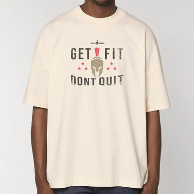 Sport - Knight® Herren Oversize T - Shirt ’Get Fit Dont Quit’ - Sport - Knight - MenOversize - Men, MenOversize, sk2, Trust