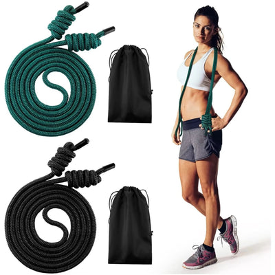 Rope Flow Seil mit Tragetasche: Multfunktionales Springseil 280cm für Koordination maximale Mobilität